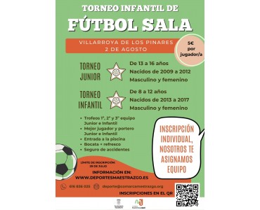 TORNEO INFANTIL FÚTBOL SALA VILLARROYA DE LOS PINARES 2025